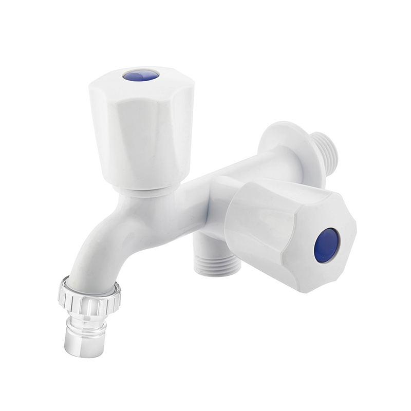 Hot Sale Plastic Bibcock Water Faucet Tap Double Bibcock Faucet