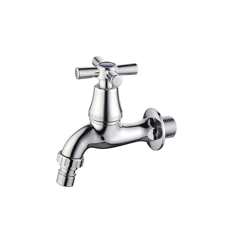ABS Plastic Water Tap Chrome Faucet With Hose Mouth