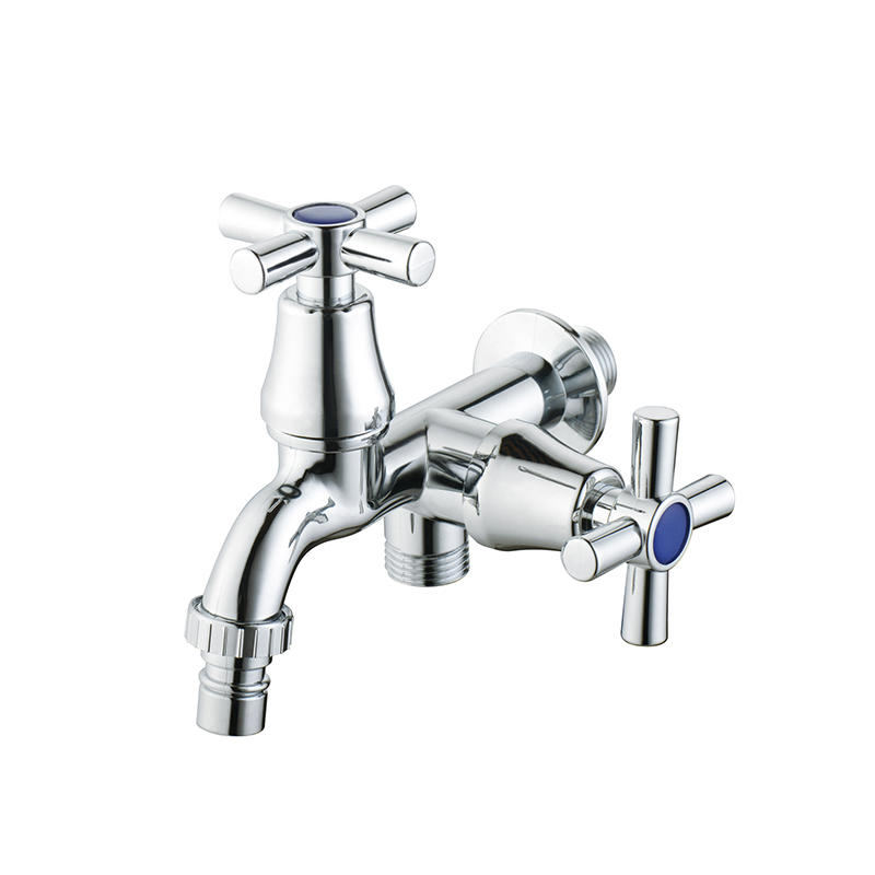 Bibcock abs chromed basin faucets/ plastic tap for kitchen / bathroom