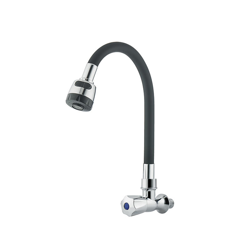 Colorful silicon ABS kitchen sink faucet flexible hose water tap