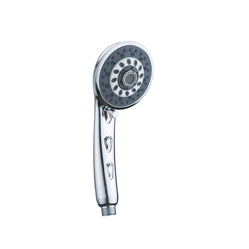 Bathroom portable shower set full chrome finish 4 functions ABS hand shower