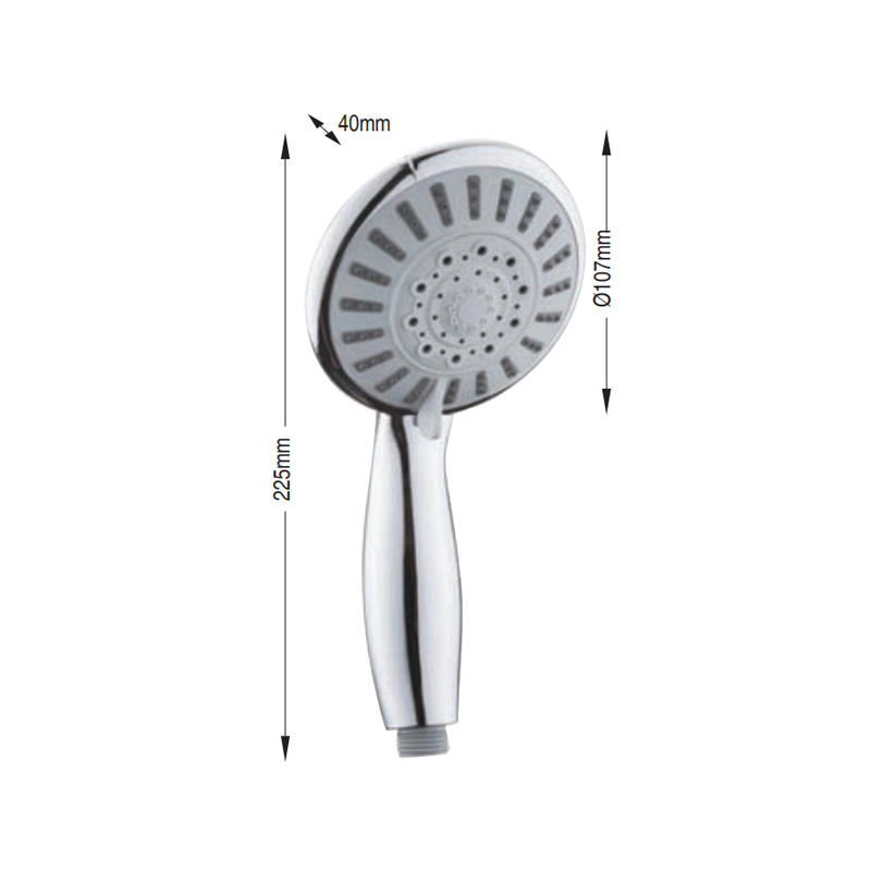 Waterfall head shower Handheld shower head