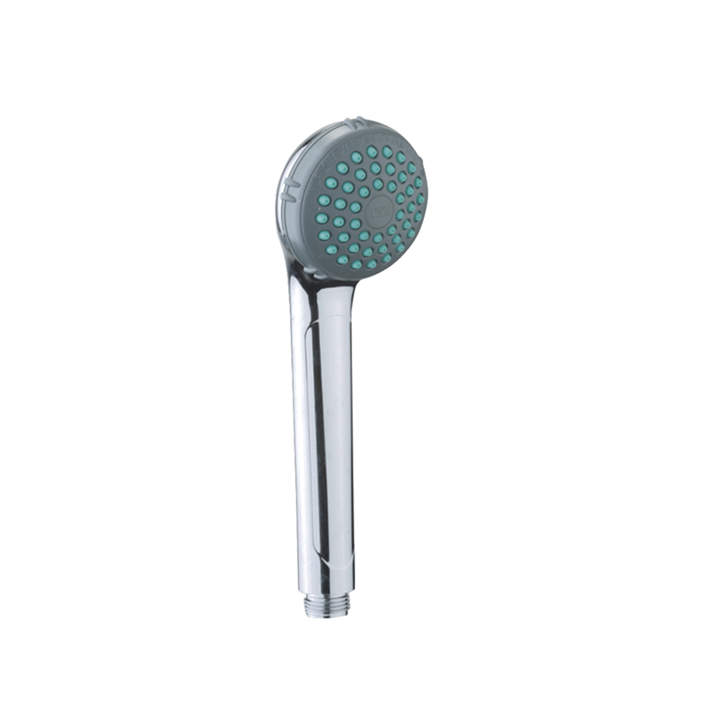 High quality single function rainfall chromed ABS plastic hand shower head