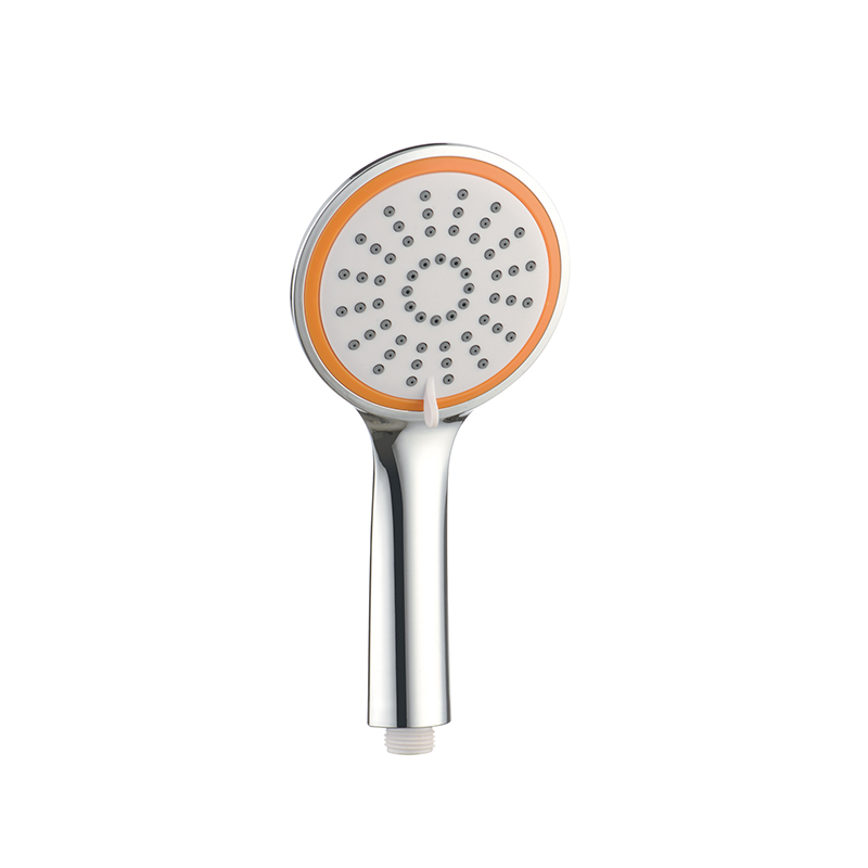 Bathroom chromed 3 settings ABS showerhead and hand shower