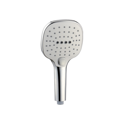 3 settings hand held shower high pressure spa showerhead with switch button