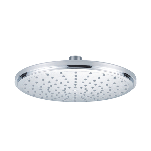 Hot sale professional lower price plastic ABS rainfall round shower head with brass ball joint