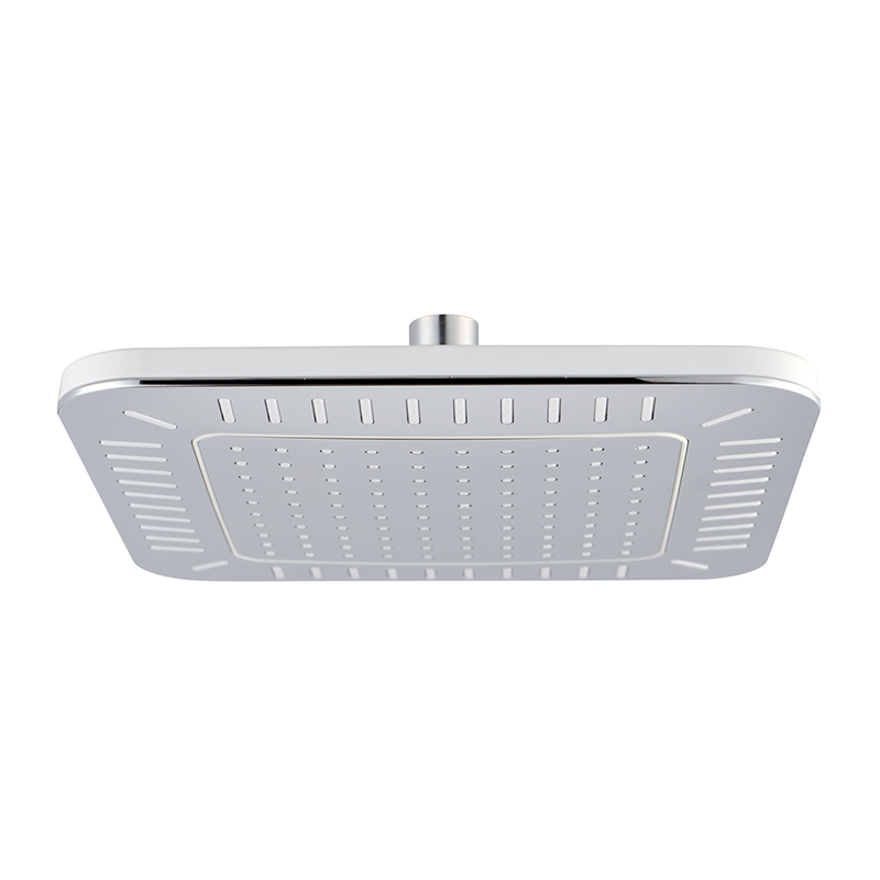 Chrome bathroom rainfall shower head brass rain high pressure overhead shower top