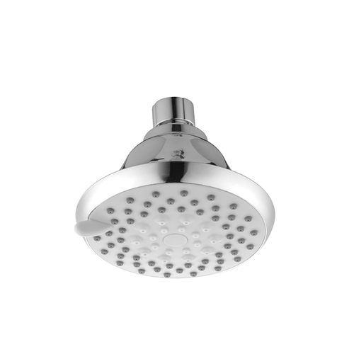 Hot sale professional lower price plastic ABS rainfall round shower head with brass ball joint