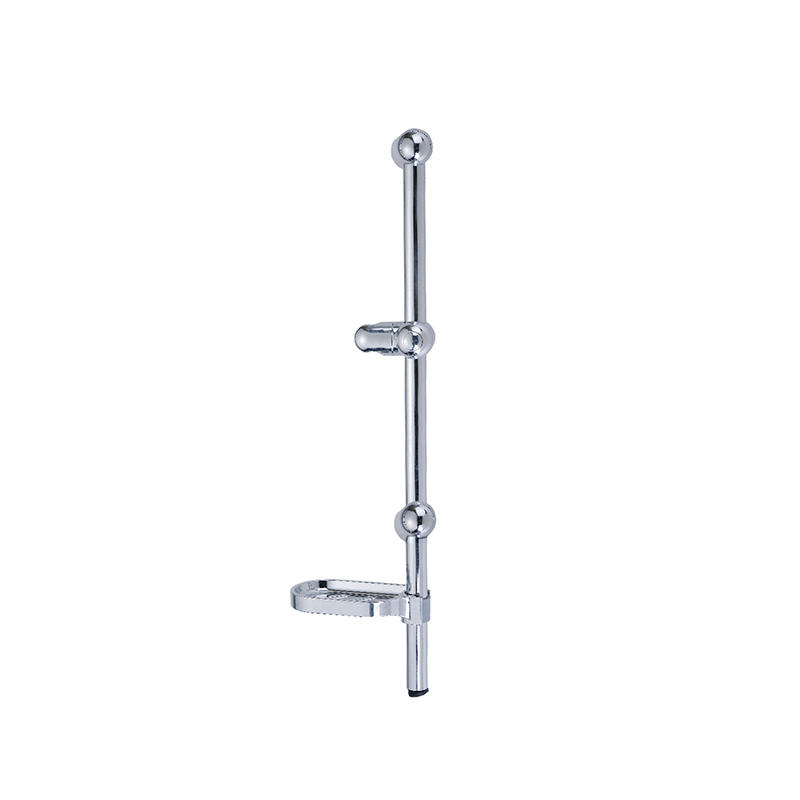 Support Bar for Shower Head Wall-Mounted Sliding Rod Bathroom Round Shower Slide