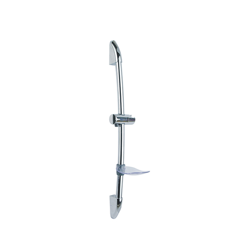 Shower Sliding Bar with Soap Dish and Adjustable Shower Head Holder for Bathroom Accessories