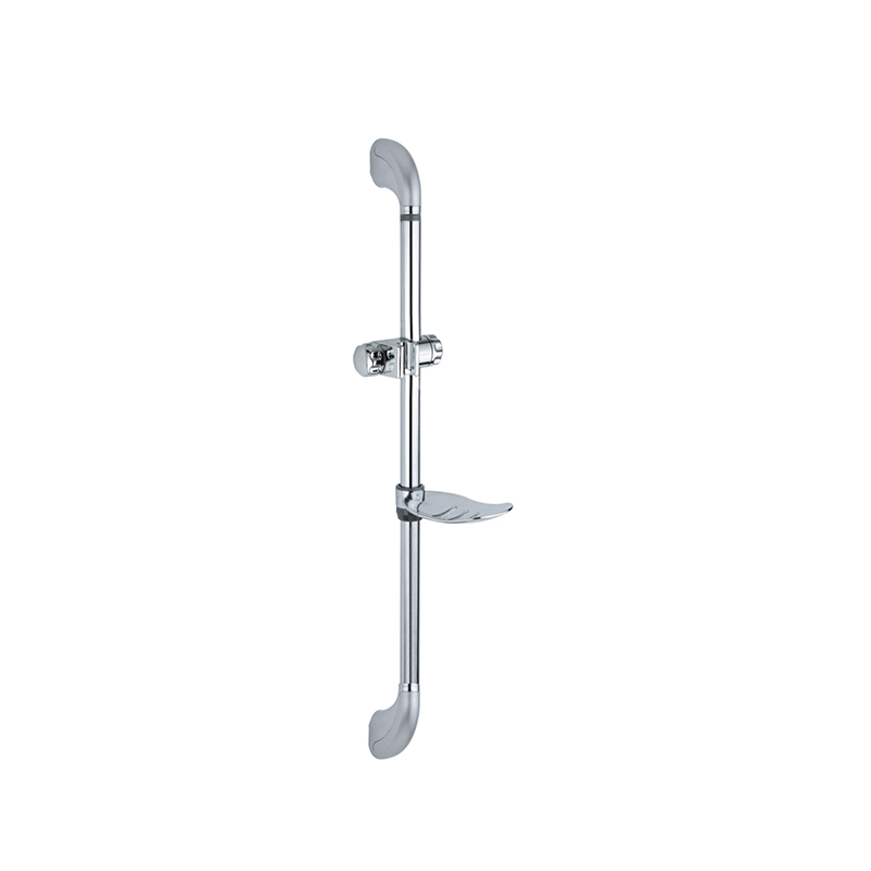 Shower Head Wall-Mounted Sliding Bar Bathroom Round Shower Slide