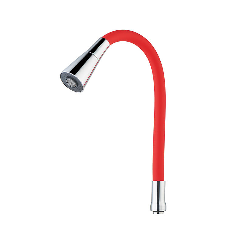 Wholesale chrome colorful kitchen faucet flexible hose with ABS plastic head